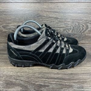 Mephisto Allrounder Black Suede Lace Up Athletic Sneakers - Women's 9